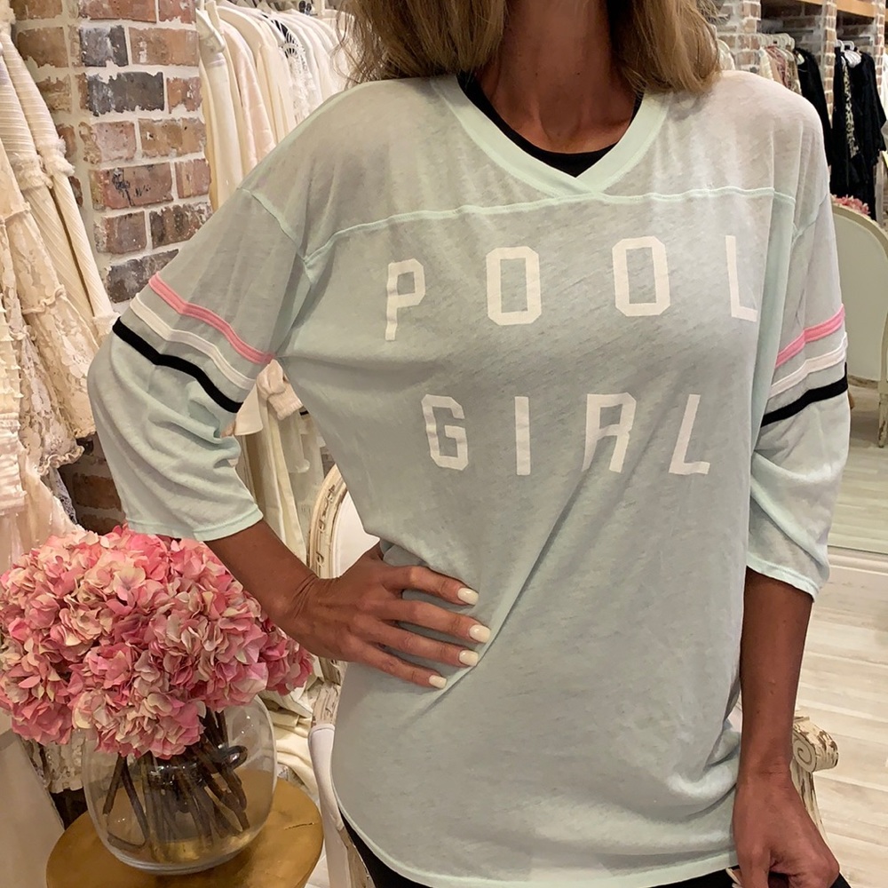 Wildfox “Pool Girl” Long Tee